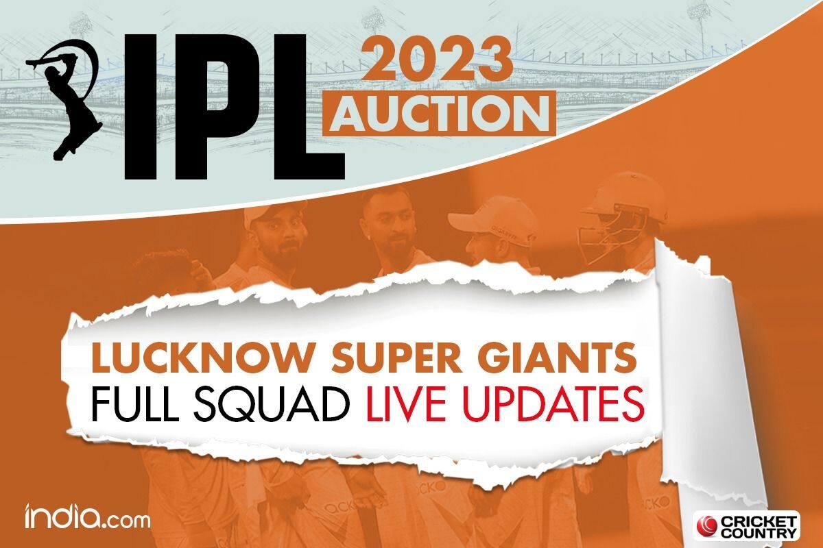 LIVE | Lucknow Super Giants Full Squad, IPL 2023 Mini Auction: Pooran Goes Big, Unadkat Also Sold To LSG